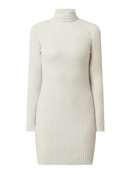 Sukienka Wolford z wełny merino biała