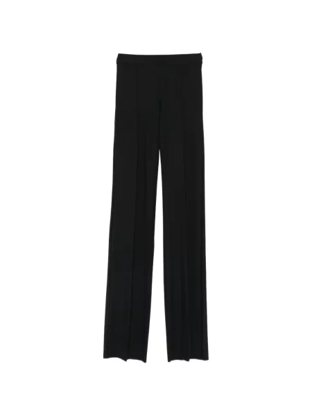 Pantaloni Amazuìn cu legături evazate negru
