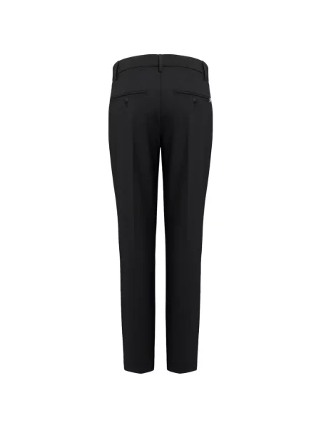 Pantaloni Dondup cu autograf negru