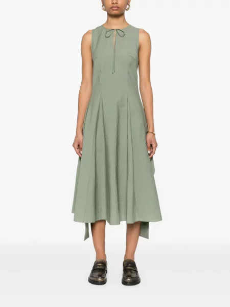 Rochie midi Loewe până la genunchi de costum verde