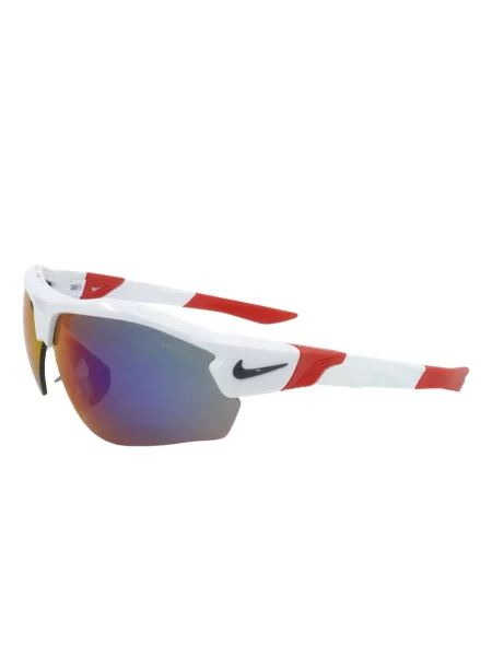 Ochelari de soare Nike cu cordon din jerseu cu imprimeu abstract gri