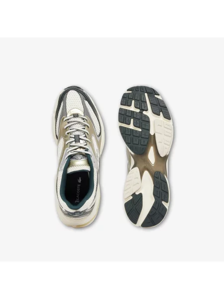 Кроссовки Lacoste бежевые