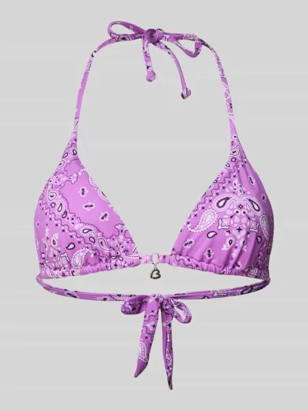 Top bikini o trójkątnym kształcie model ‘Rico’ Banana Moon fioletowy