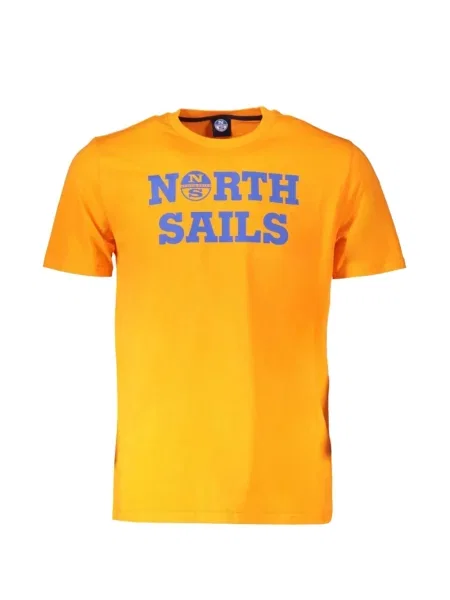 Póló North Sails nyomtatás narancsszínű