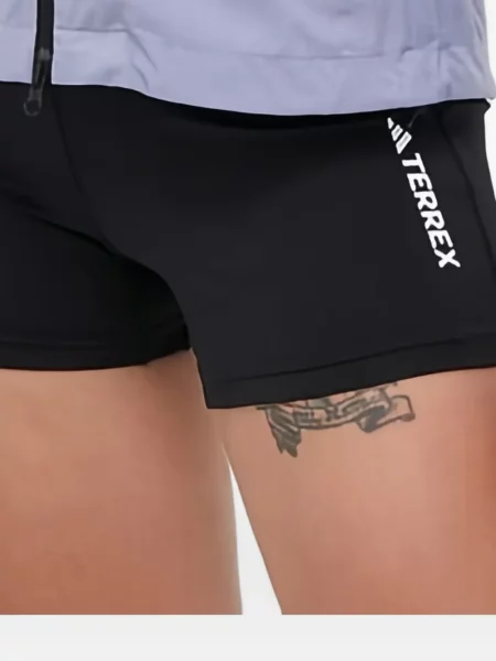 Komplet dresowy Adidas koronkowy sznurowany w paski różowy