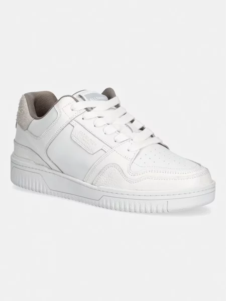 AllSaints sneakers din piele Regan Plus Low Top alb
