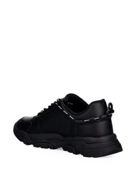 Sneakerși Just Cavalli cu imagine chunky negru