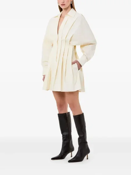 Rochie tip cămașă Nicholas plisată de costum