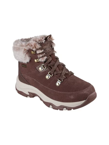 Pantofi Skechers maro