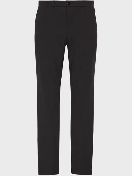 Стрейчевые брюки Calvin Klein черные
