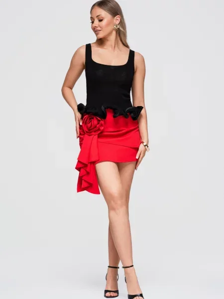 Fusta mini Ombre