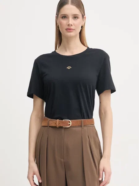 Blauer t-shirt PUMPIES czarna