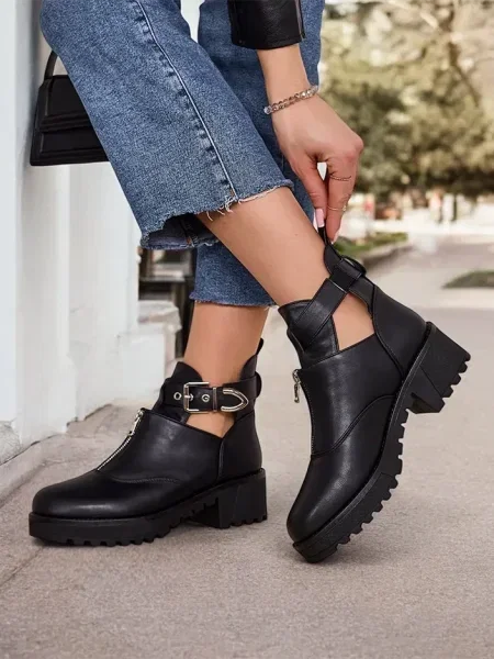 Botine Resti negru