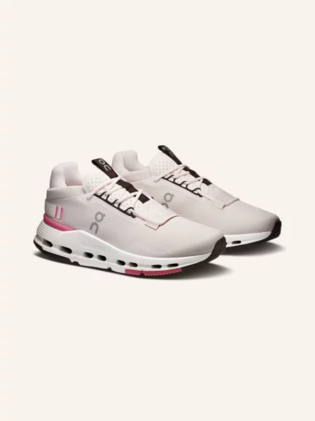 On Sneakersy Cloudnova 2 weiss białe
