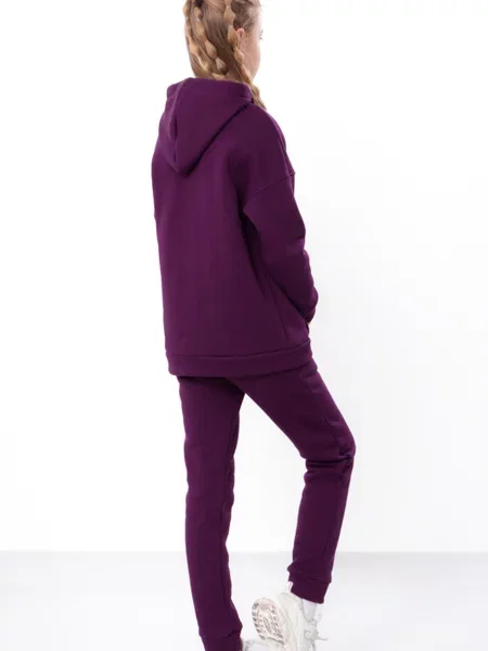 Дитячий Спортивний костюм Носи своє бавовна/поліестер фіолетовий