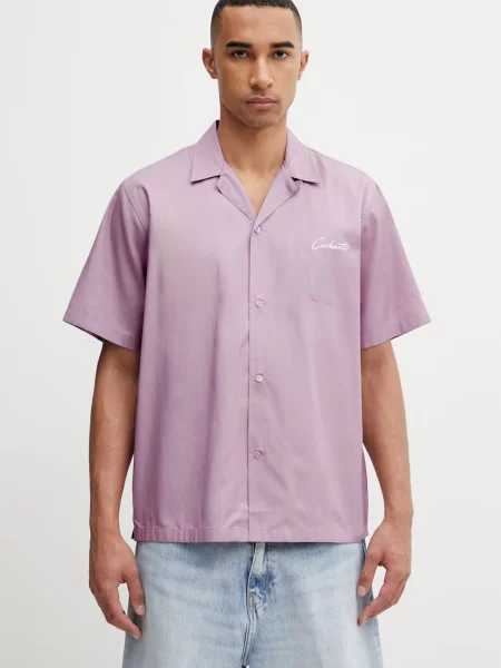 Carhartt WIP S/S Delray Shirt cămașă cu bărbați
