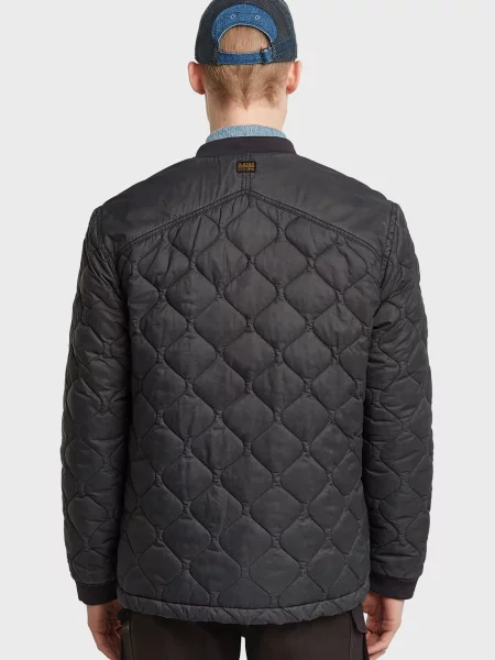 Стьобаний бомбер G-star Raw сірий