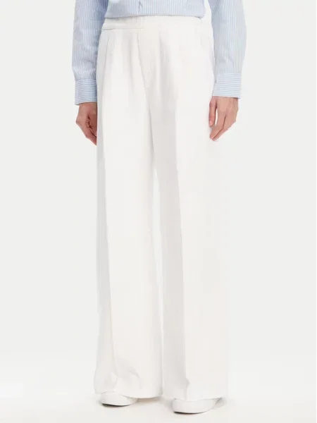 Palazzo hlače United Colors Of Benetton bela