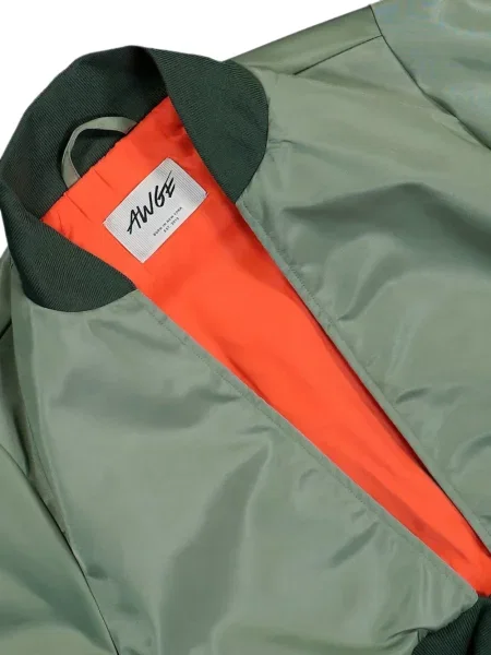 Decupat geacă bomber Awge plic verde