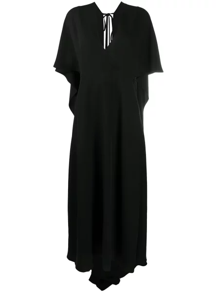 Rochie midi Valentino Garavani până la genunchi de costum negru