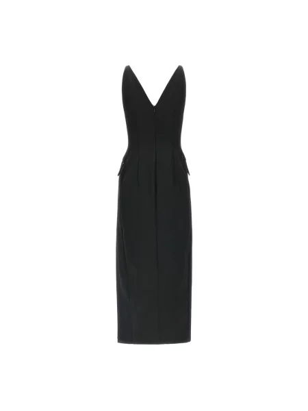 Sukienka midi Sportmax czarna