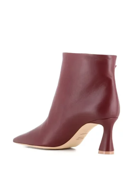 Botine Malone Souliers din piele roșu