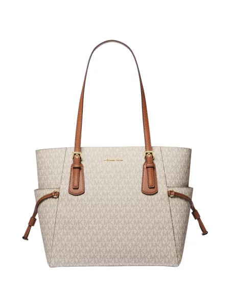 Geantă Michael Michael Kors bej