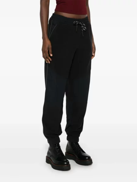 Pantaloni Moncler Grenoble alergare negru