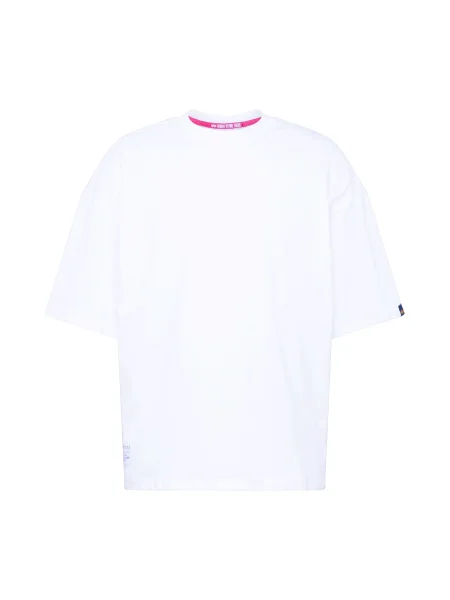 ALPHA INDUSTRIES Tricou negru alb