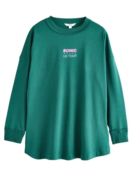 Next Tričko / růžová zelená