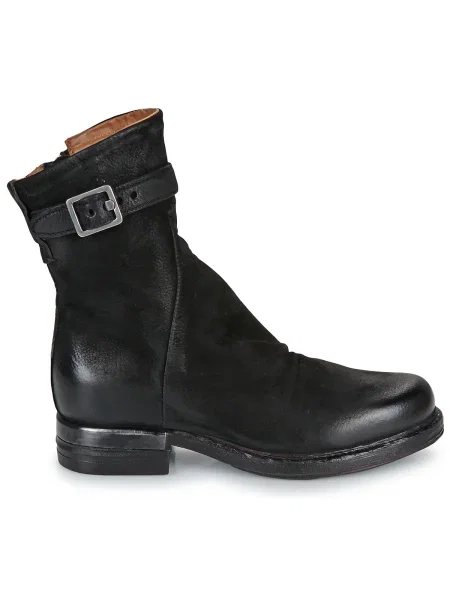 Pantofi Airstep / A.s.98 cu cataramă negru