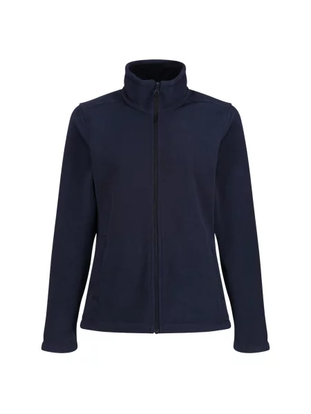 Bluza Polarowa Micro Z Pełnym Zamkiem Błyskawicznym niebieska