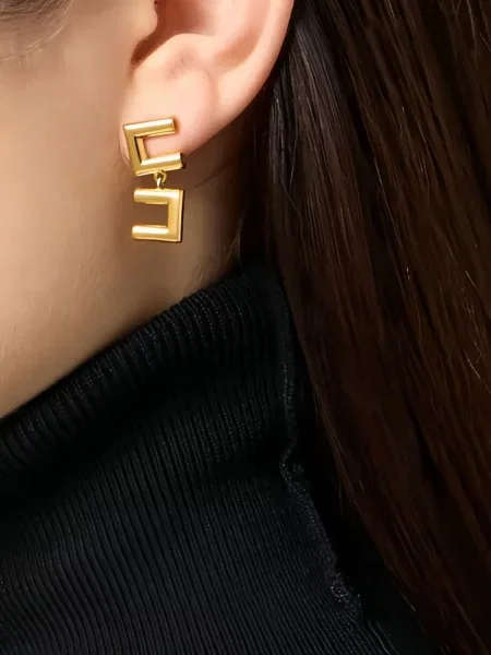 Cercei Elisabetta Franchi cu autograf