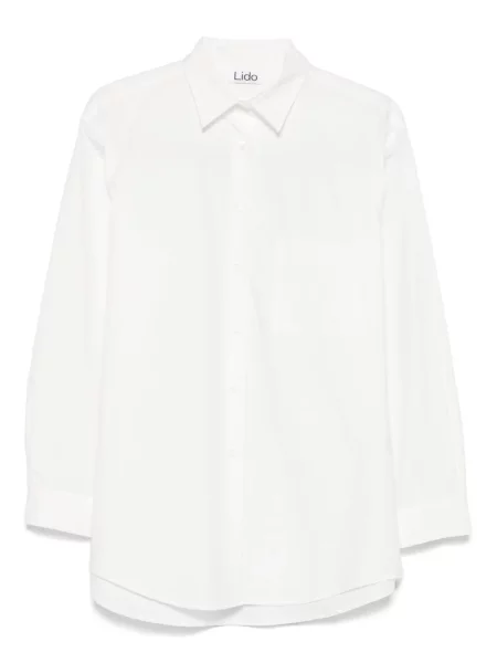 Koszula Lido popelinowa biała