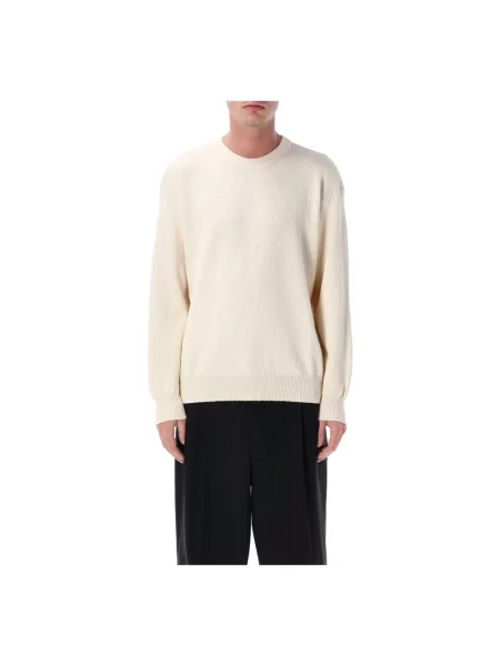 Dzianinowy sweter Roberto Collina beżowy