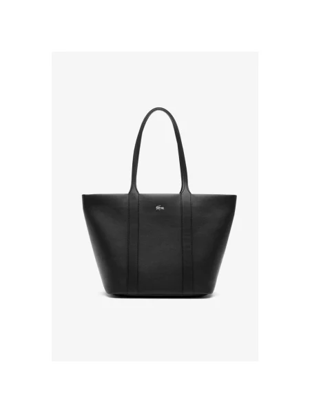 Geantă shopper Lacoste negru