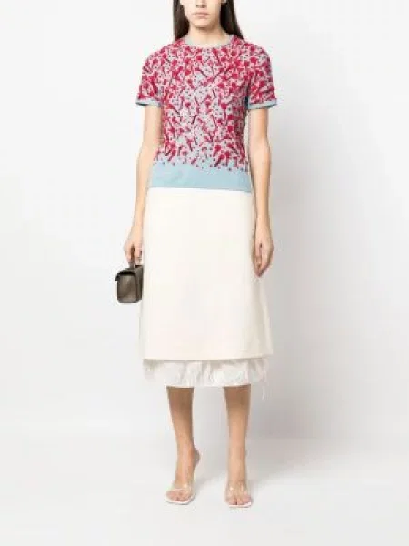 Midi sijonas Tory Burch iki kelių