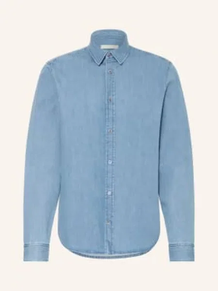 Cos Džínová Košile Comfort Fit modrá