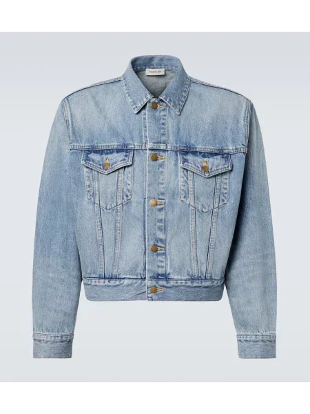 Geacă de blugi Fear Of God albastru