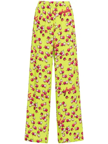 Pantaloni Palm Angels verde