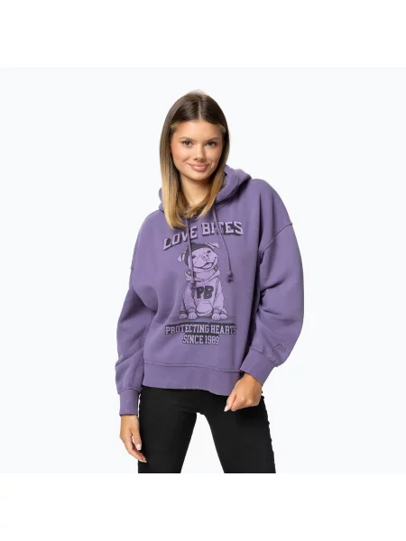Bluză pentru femei Pitbull Love Bites Hodded dusty grape