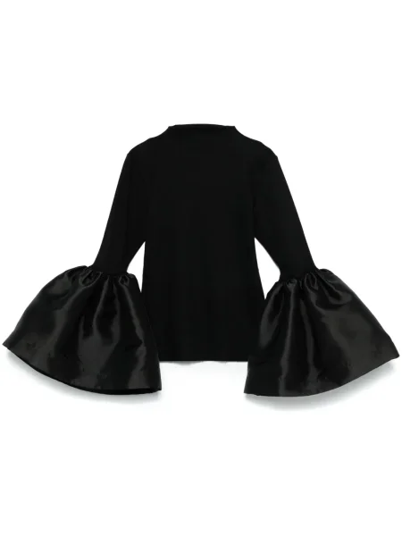 Top Marques'almeida evazat negru