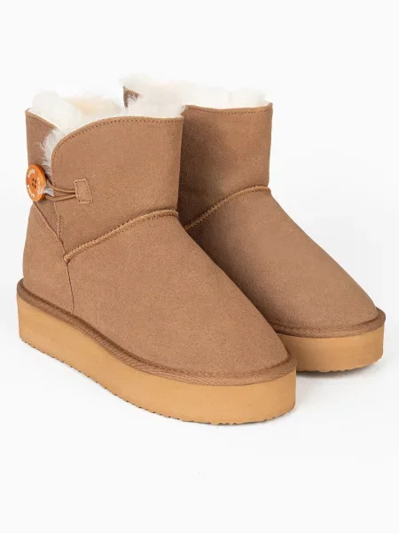 Gooce Botine Crestone deschis maro
