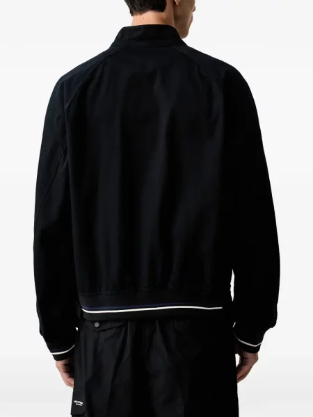 Geacă Armani Exchange cu imagine albastru