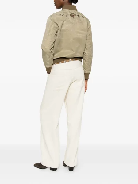 Haftowany kurtka bomber Filson zielony