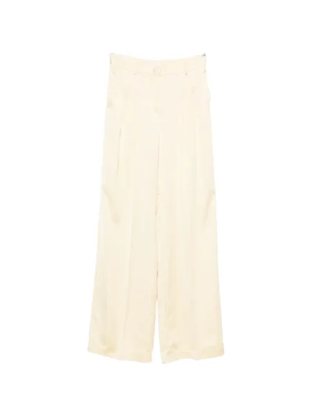 Szerokie spodnie The Andamane żółte