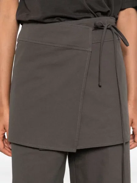 Pantaloni Eleh plic maro