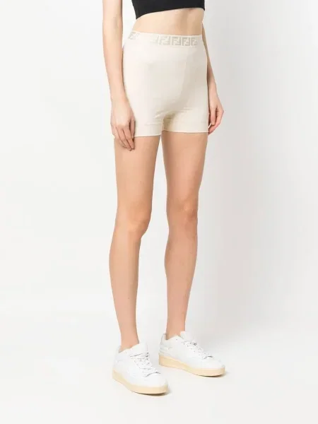 Szorty Fendi z nadrukiem