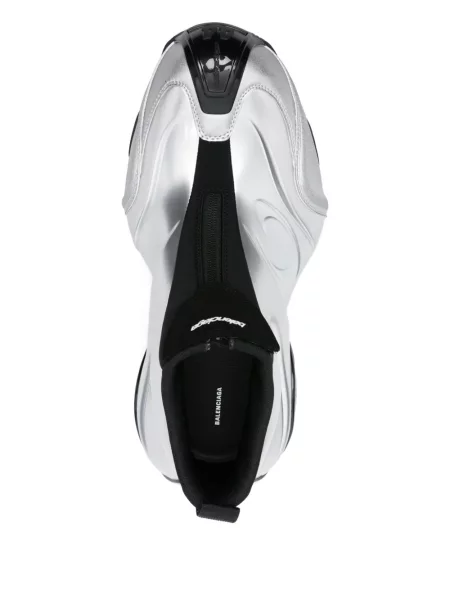Sneakerși Balenciaga argintiu
