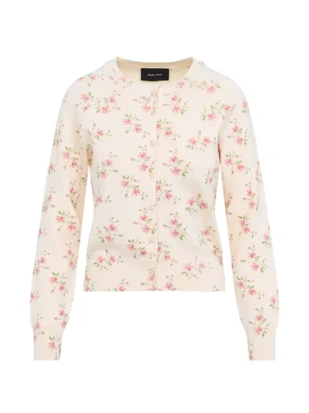 Cardigan Simone Rocha cu model floral cu imagine